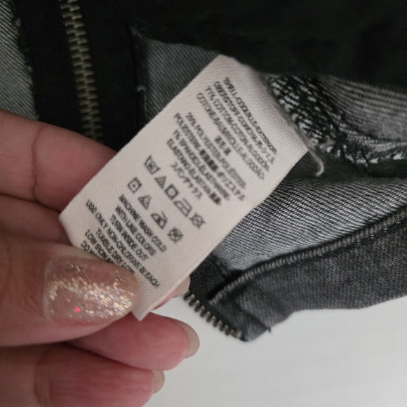 Free People Charcoal Jean Jacket - Picture 7 of 13